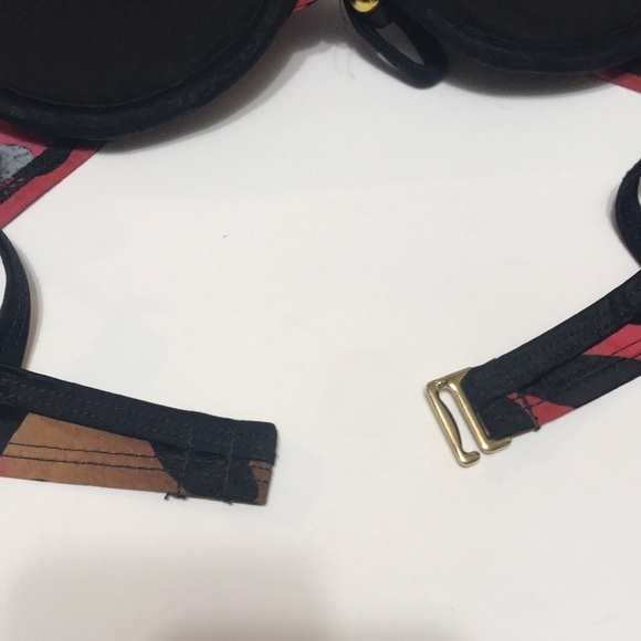 𝅺ATHENA LEOPARD PRINT BIKINI TOP 6 - Picture 3 of 7